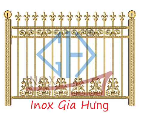 Hàng Rào Inox / Hoa Văn - HR11